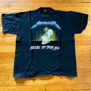 Authentic 1987 original Metallica concert tshirt